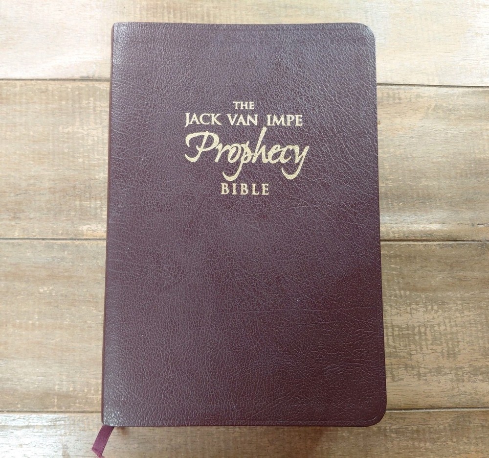 Jack Van Impe Prophecy Bible Special Limited Edition Red Letter KJV