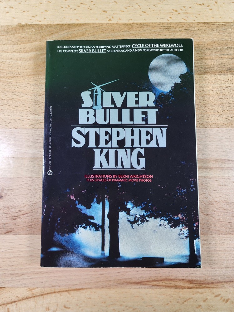 Silver Bullet By Stephen King, Second Printing 1985 PB Cycle Of The Werewolf