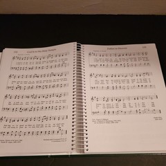 LDS Hymnbook – Large – Spiral Bound, 433 pages new like,hymn #s 1- 341,