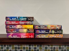 L. Ron Hubbard 1,2,3,4,5 & 8,9,10 / INVADERS PLAN AN ALIEN AFFAIR DISASTER etc..