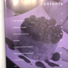 Desserts 1-2-3 Cookbook by Rozanne Gold
