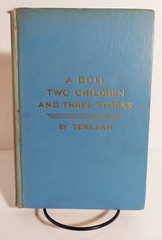 A Doll Two Children and Three Storks by Teresah, 1931 Stated First Edtion