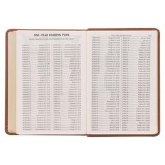 KJV Holy Bible, Compact Large Print Faux Leather Red Letter Edition – Ribbon Mar
