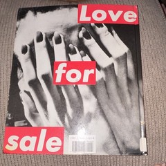 Love for Sale Barbara Kruger HC 1986 Harry N. Abrams Illustrated Ex Libris