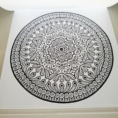 Color with Music – Mandalas coloring book with Relaxation Music CD