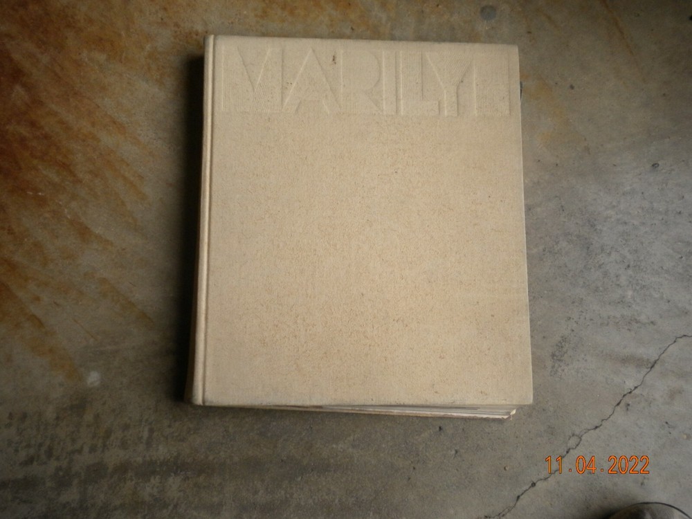 MARILYN: A BIOGRAPHY HARDCOVER 1973 FIRST PRINTING