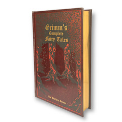 New GRIMM’S COMPLETE FAIRY TALES Deluxe Leather Bound Classics by Margaret Hunt
