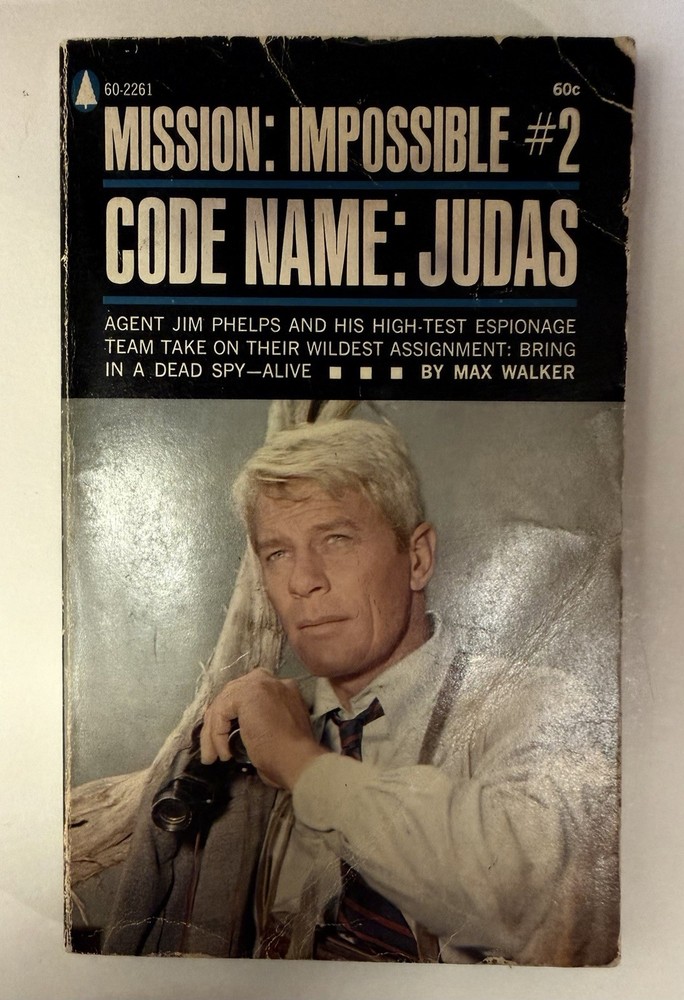 Popular Library Mission: Impossible #2 Code Name: Judas Max Walker 1968