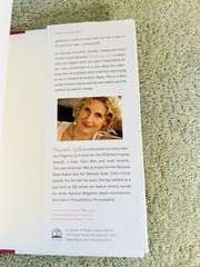 Signed Eat, Pray, Love by Elizabeth Gilbert HCDJ Autograph Later Print