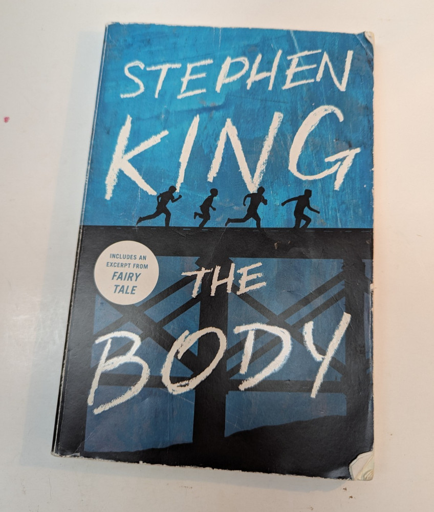 The Body by Stephen King c1982 Paperback Simon & Schuster Vintage
