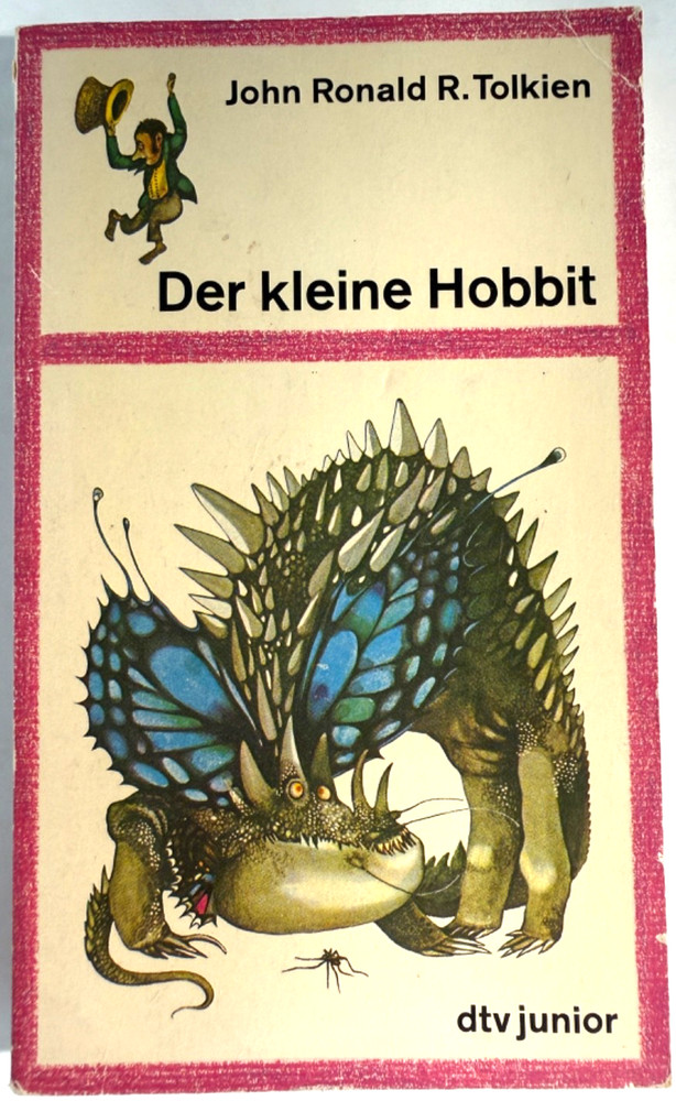 Der kleine Hobbit – John Ronald R. Tolkien – Deutsche Taschenbuch- German C143