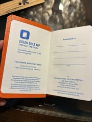 Mini Gideon Bible New Testament Psalms Proverbs