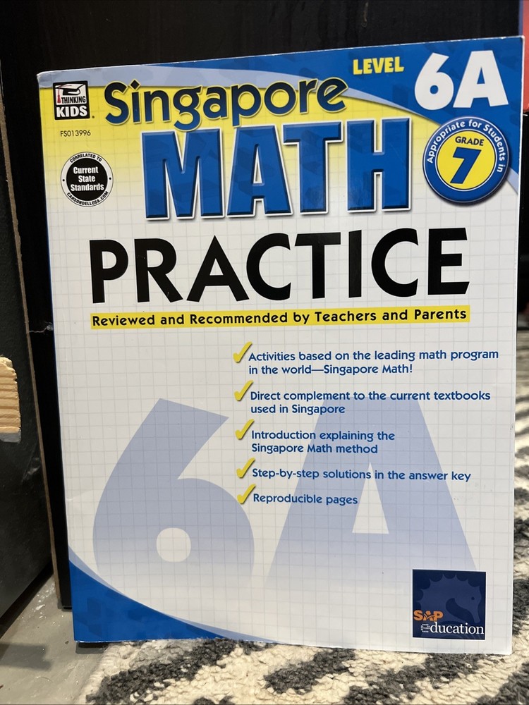Math Practice, Grade 7 : Reviewed and Recommended by Teachers and Parents by…