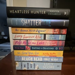 Lot of 9 Romance/Fiction Paperback Novels English YA/Adult Contemporary Romance