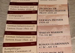 16 books OSPREY-WARRIOR SERIES-SEE LIST