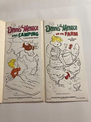 Vintage – Seven (7) Clean Giant Coloring Books – Wizard of OZ, Pinocchio,