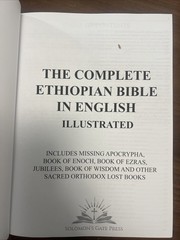 the complete ethiopian bible in english 1700 books study Eddie Helton brooks