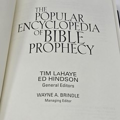 The Popular Encyclopedia of Bible Prophecy Tim LaHaye Ed Hindson Hardcover