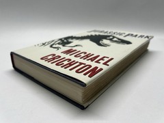 RARE! Jurassic Park by Michael Crichton • 1990 First Trade Edition 1st Print HC