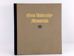 Great University Memorials 1925 University of Chicago Preface Calvin Coolidge