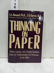 Thinking On Paper – Hardcover By V. A. Howard – GOOD