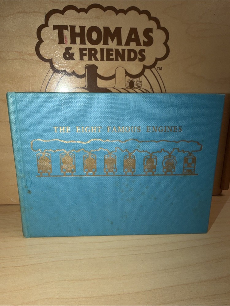 EIGHT FAMOUS ENGINES THOMAS TRAIN AWDRY RAILWAY Book FIRST EDITION 1957