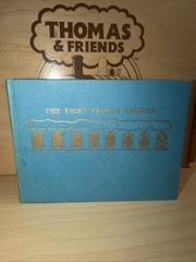 EIGHT FAMOUS ENGINES THOMAS TRAIN AWDRY RAILWAY Book FIRST EDITION 1957