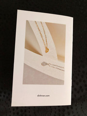 dinh van Paris A Summer Sculpted in Gold Jewelry Look Book 7 in L x 4.5 in W
