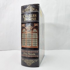 NEW: Charles Dickens Five Novels Collector Edition Bonded Leather Hardcover