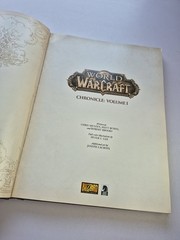 World of Warcraft Chronicle Volume One 1 Hardcover 2016 Azeroth Role Playing