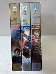 Vtg Star Wars The Jedi Academy Trilogy Complete Box Set Sealed Kevin J Anderson