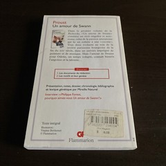 UN AMOUR DE SWANN (FRENCH EDITION) By Marcel Proust