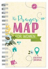 The Prayer Map for Women: A Creative Journal – Spiral-bound – VERY GOOD