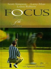 Focus The Name Of The Game – hardcover, 084995505X, Larry Mize, new