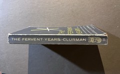 THE FERVENT YEARS by Harold Clurman 1957 Hill & Wang paperback THEATRE HISTORY