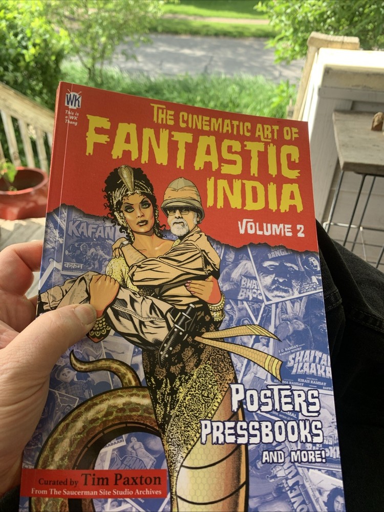 THE CINEMATIC ART OF FANTASTIC INDIA, VOL. 1: POSTERS, Press books By Tim Paxton