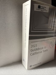 2023 Guidebook to California Taxes – Wolters Kluwer