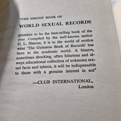 Vintage 70s 80s Erotica, Xaviera’s Supersex, Massage, World Sexual Records 5 Pc.