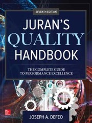 Juran’s Quality Handbook 7e (Pb) by Joseph A Defeo: Used