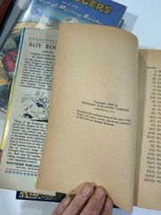 Lot of 4 Vintage Roy Roger’s Whitman Hardcovers Western Books 1944 A+++