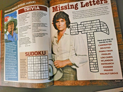 Little House On The Prairie Puzzler by TV Guide-Variety of Games With Show Theme