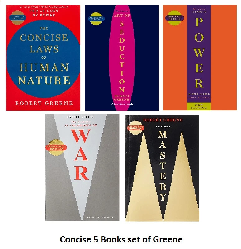 CONCISE Robert Greene 5 Books Collection