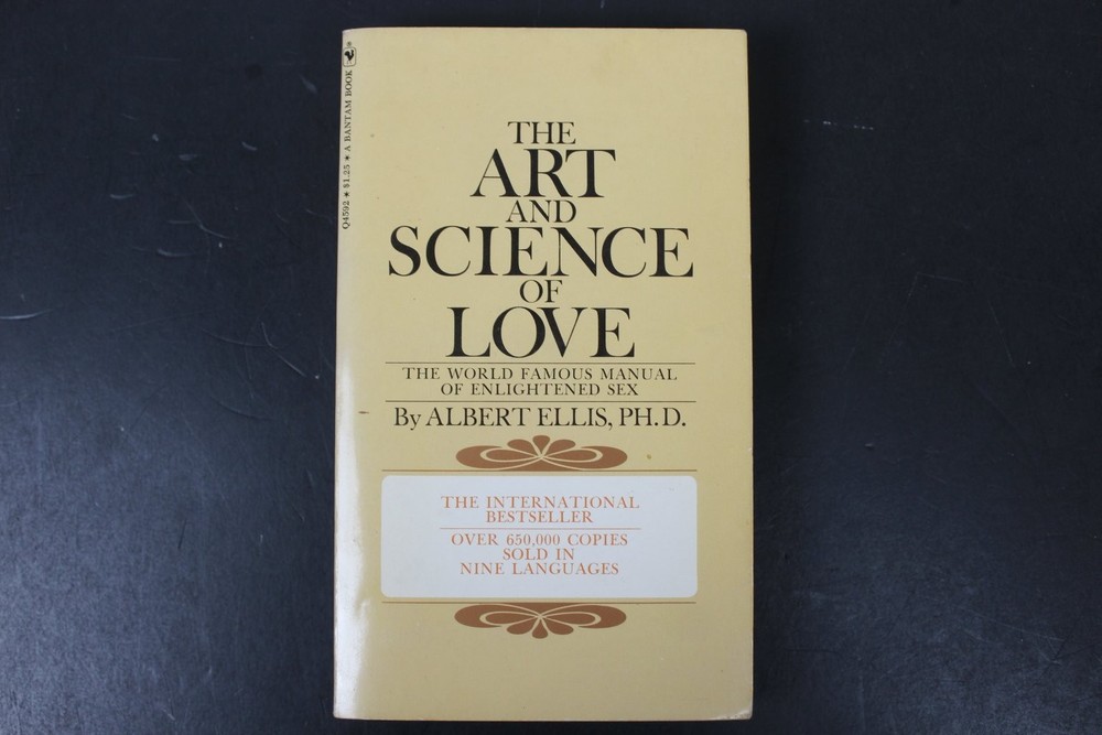 The Art & Science of Love Albert Ellis PhD 1969 Bantam Sex Psychology Manual PB