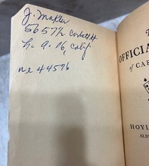 Official Rules of Card Games, 49th Ed. Hoyle 1955 Paperback Poker Bridge
