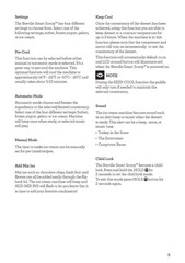 BREVILLE BCI600XL Ice Cream Maker Instruction Manual BINDER – TOUGH FRONT & BACK