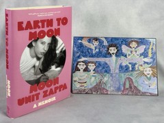 Moon Unit Zappa Signed Hardcover + Art Print, Rare, OOP, Frank Zappa, New