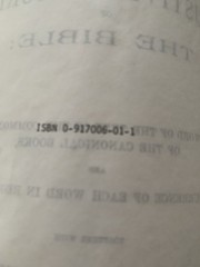 Strong’s Exhaustive Concordance Of The Bible Hebrew Chaldee Greek Dictionaries