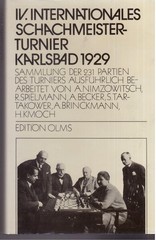 Internationles Schachmeister Turnier Karlsbad 1929