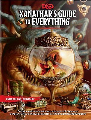 D&D Xanathar’s Guide to Everything by Dungeons & Dragons HC, 1st Ed 2017, EX