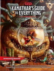 D&D Xanathar’s Guide to Everything by Dungeons & Dragons HC, 1st Ed 2017, EX